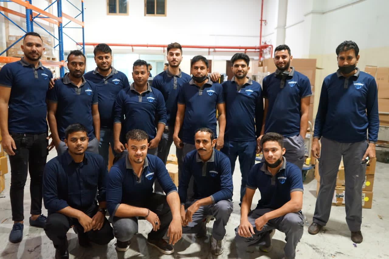 Anker Shipping Team at Dubai Airport Free Zone